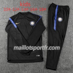 Inter Milan Enfant Ensemble Sweat d'entrainement Noir 2018/19